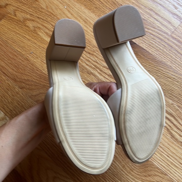 A New Day nude slip on heeled sandals - Picture 3 of 3